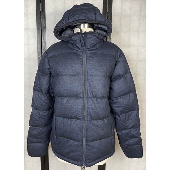 ASPESI QIULTED PADDED HOODED JACKET. Size: S Wool Blend - Picture 1 of 8